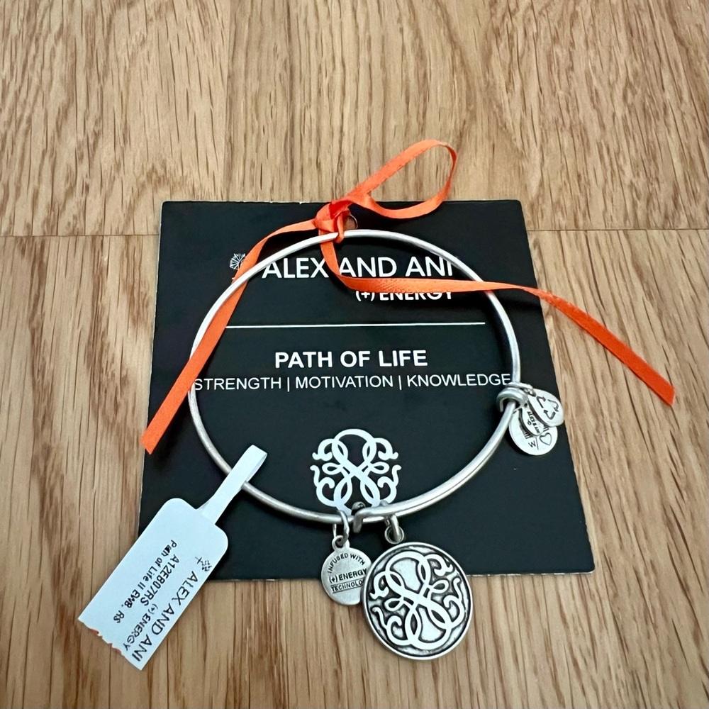 Alex and Ani Path of Life Silver Bracelet